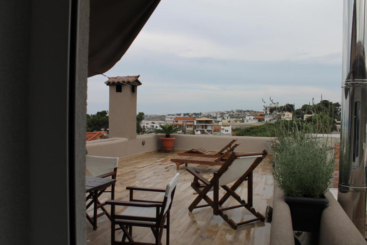 Sea View Apartment 15 Min From Athens Airport Неа-Макрі Екстер'єр фото