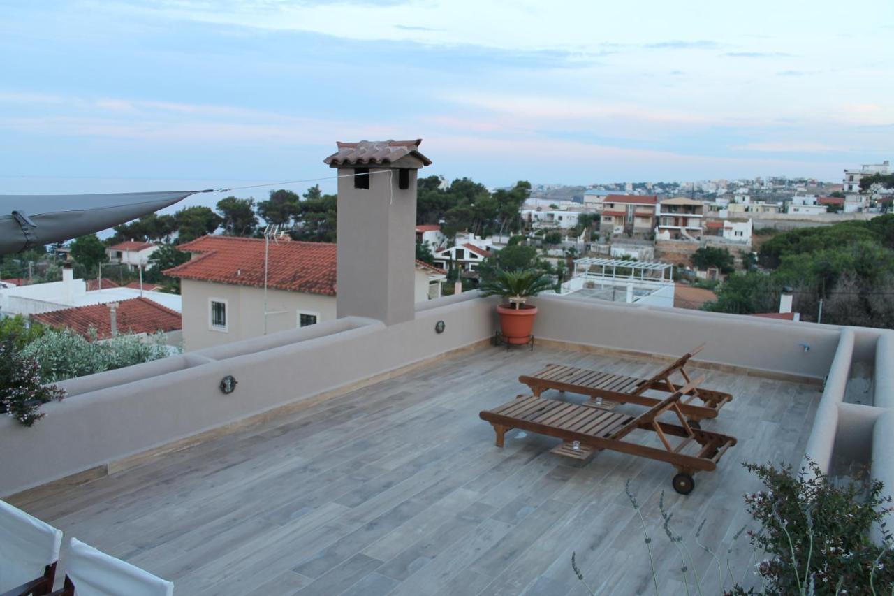 Sea View Apartment 15 Min From Athens Airport Неа-Макрі Екстер'єр фото