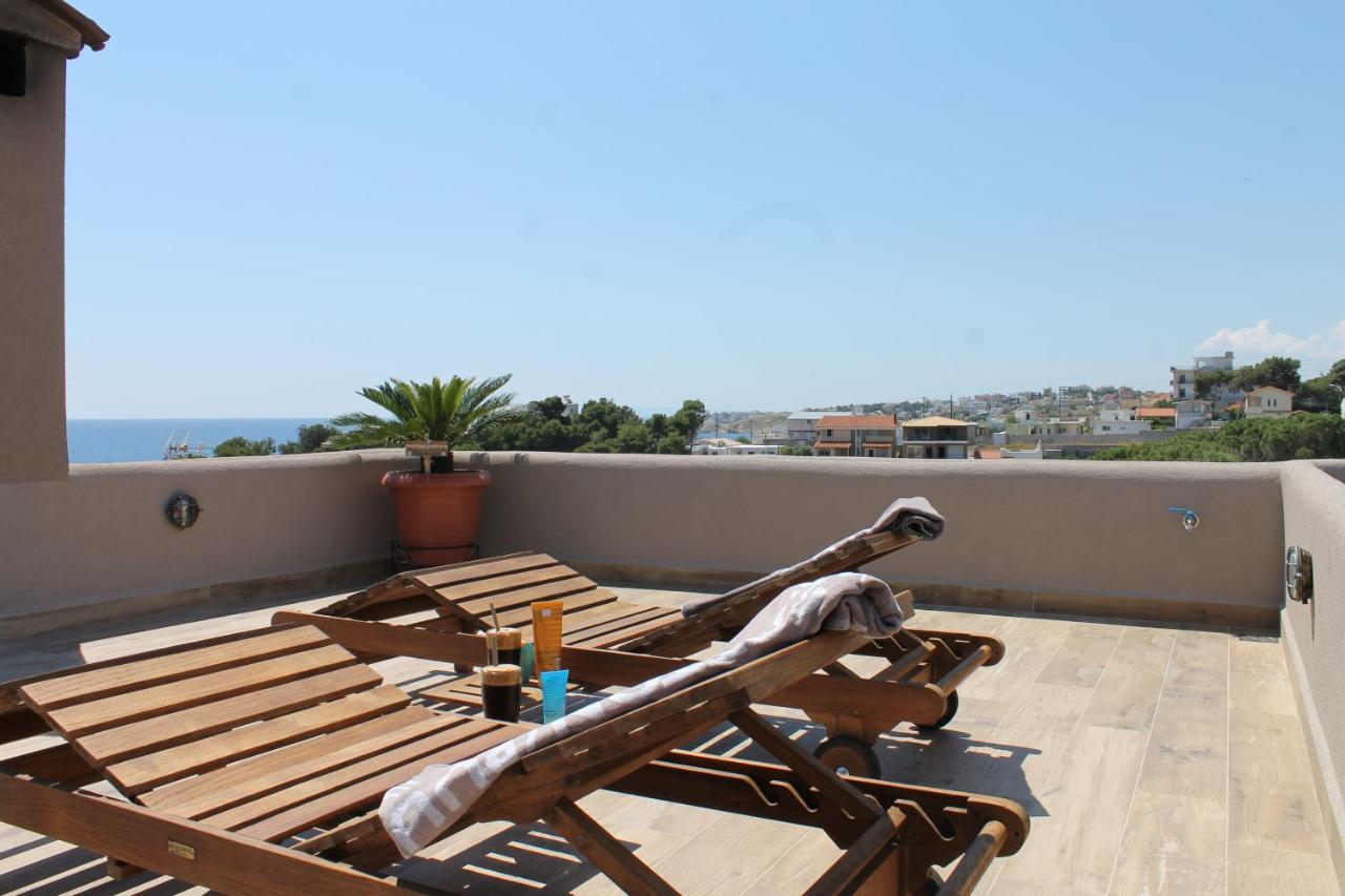 Sea View Apartment 15 Min From Athens Airport Неа-Макрі Екстер'єр фото