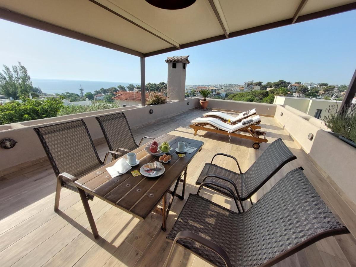 Sea View Apartment 15 Min From Athens Airport Неа-Макрі Екстер'єр фото